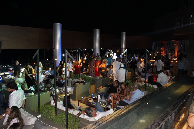 SkyLounge rooftop on Saturday Night